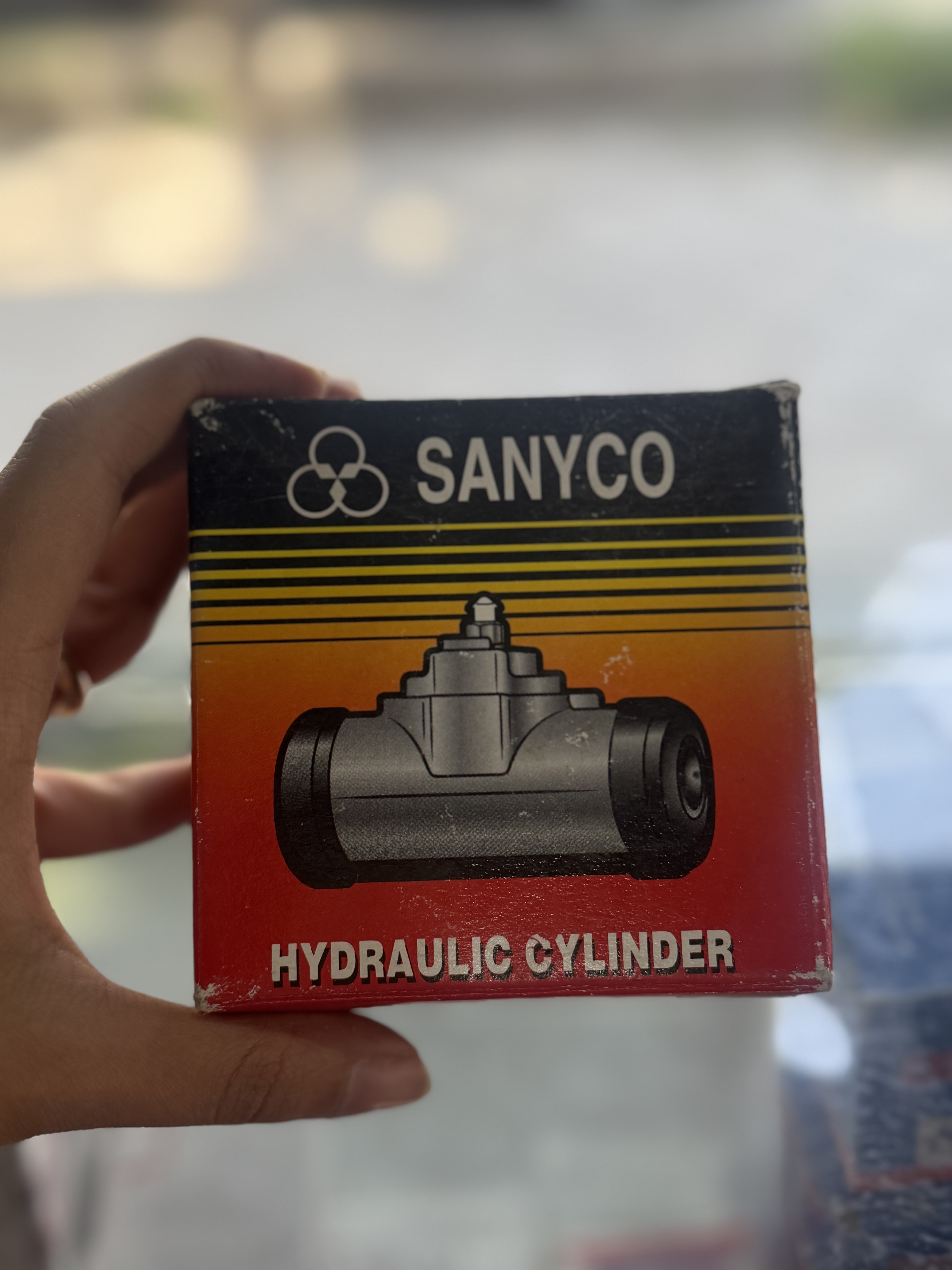 سیلندر ترمز چرخ جلولندرور برند SANYCO تایوانی